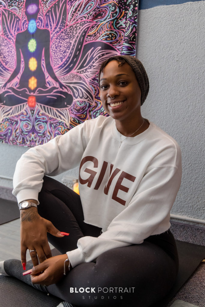 SoulTree Yogi, Yoga studio in Saint Paul, Women Owned Small Business, Black Woman Business, Fitness Studios, Yoga Pose Portraits, Fitness Photographers, Block Portrait Studios