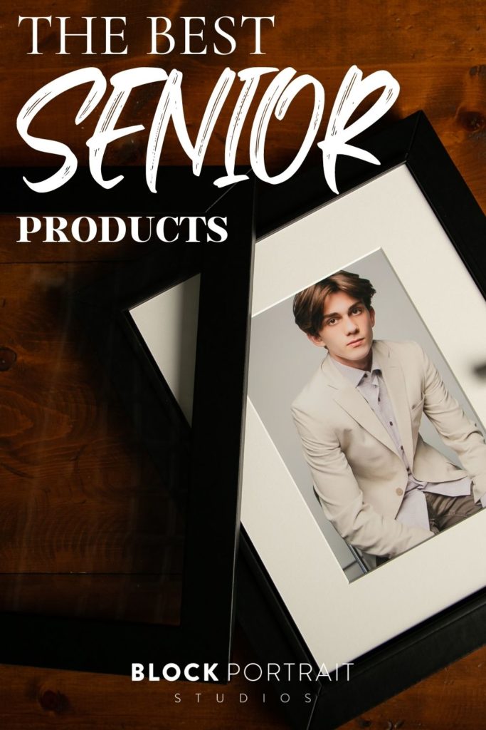 Selecting senior picture products
