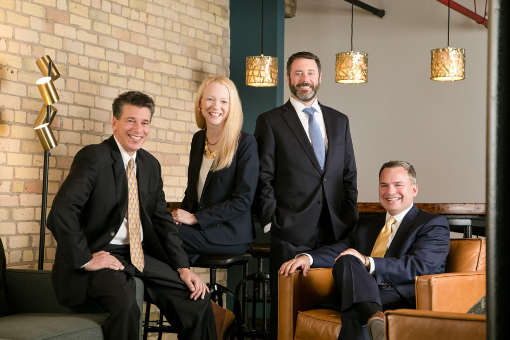 Colliers Realty Company team business headshot, photographed in Prescott by photographer Block Portrait Studios
