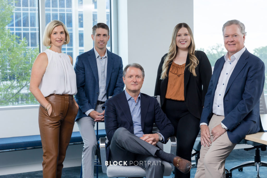 business portrait of colliers real estate team photo